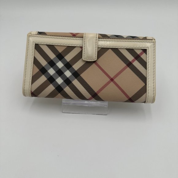 BURBERRY Nova Check Wallet - Picture 3 of 15